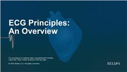 ECG Principles: An Overview
