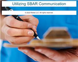 Utilizing SBAR Communication