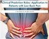 Clinical Prediction Rules: Application to Patients with Low Back Pain