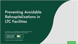 Preventing Avoidable Rehospitalizations in LTC Facilities