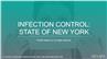 Infection Control:  State of New York