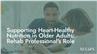 Supporting Heart-Healthy Nutrition in Older Adults: Rehab Professional's Role